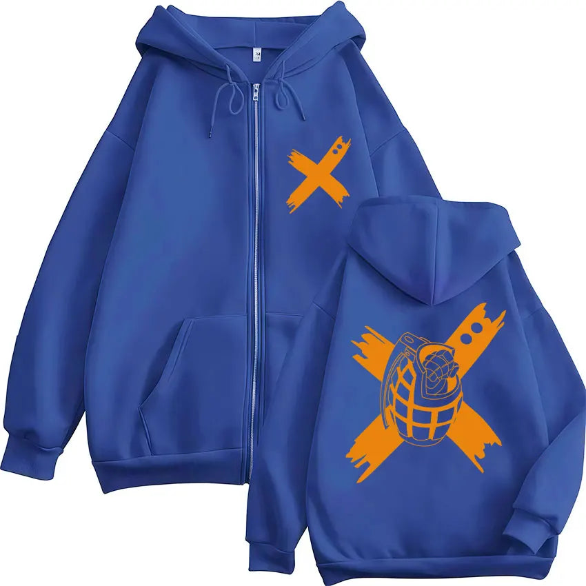 Japan Anime My Hero Academia Zip Up Hoodies
