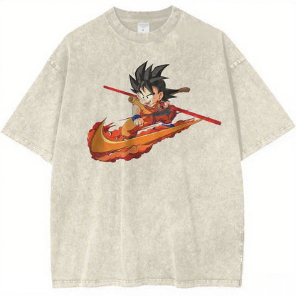 Dragon Ball Vintage Wash Graphic T Shirt
