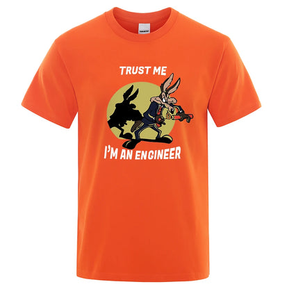 Trust Me Im An Engineer Pure Cotton Vintage T-Shirt