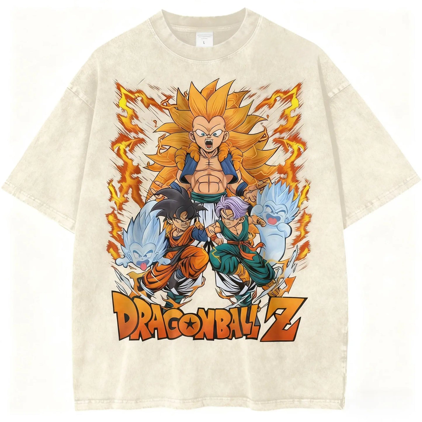 Dragon Ball Vintage Wash Graphic T Shirt