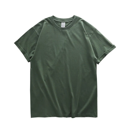 Dukeen 280g Oversized Heavyweight Cotton Solid Color T Shirt