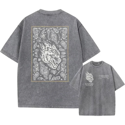 Harajuku Casual Cotton Vintage Punk T Shirt