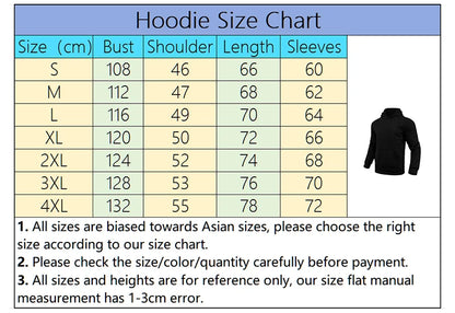 Mountain Printed Casual Hoodies