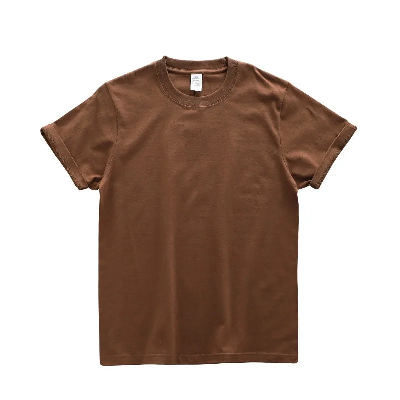 Dukeen 280g Oversized Heavyweight Cotton Solid Color T Shirt