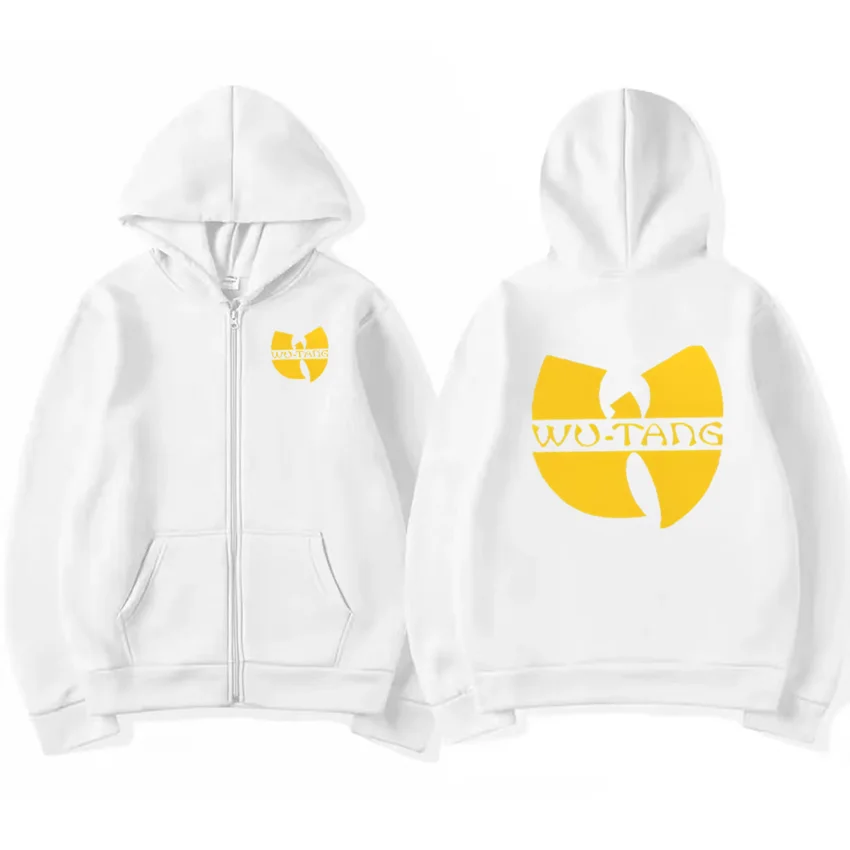 Hip Hop Wu Clan T-tangs Graphics Hoodie Zip Up