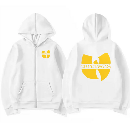 Hip Hop Wu Clan T-tangs Graphics Hoodie Zip Up