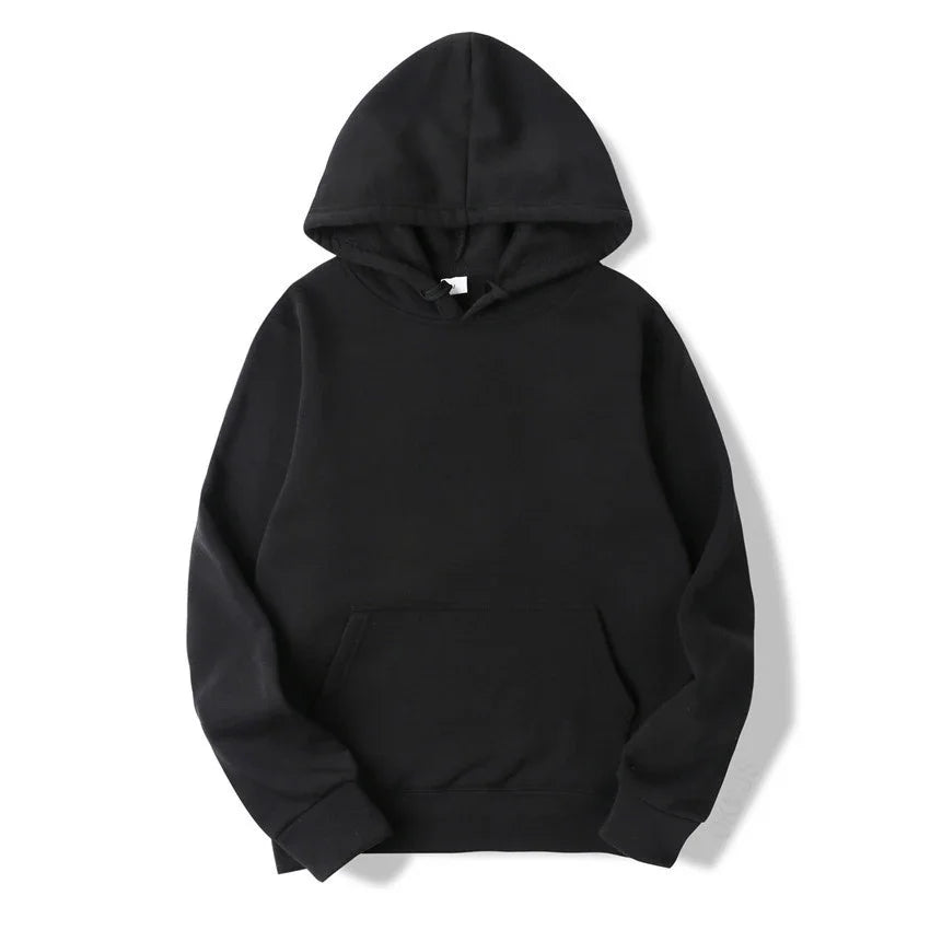 Solid Plain Color Hoodies