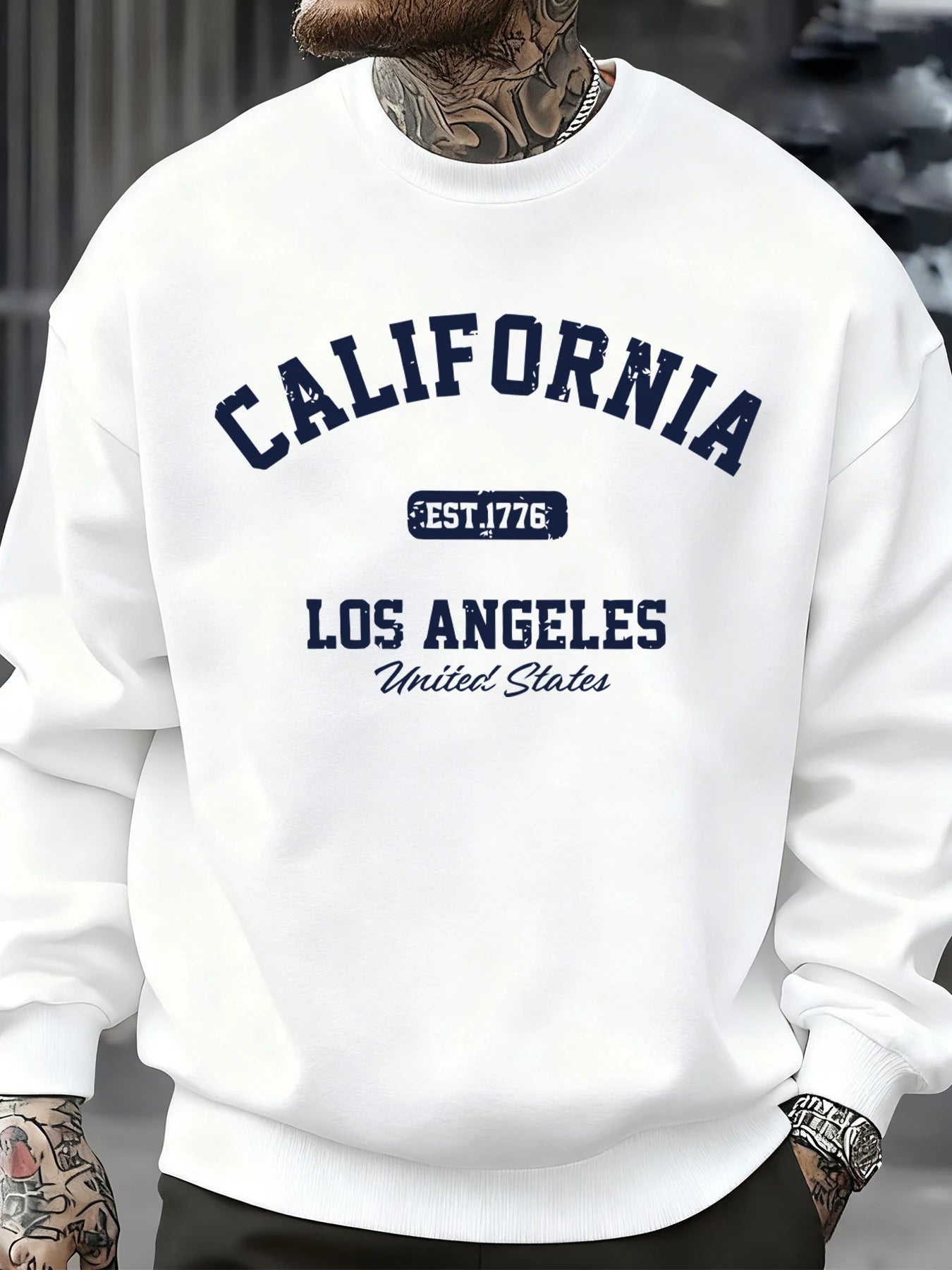 California Los Angeles Oversize Sweatshirt