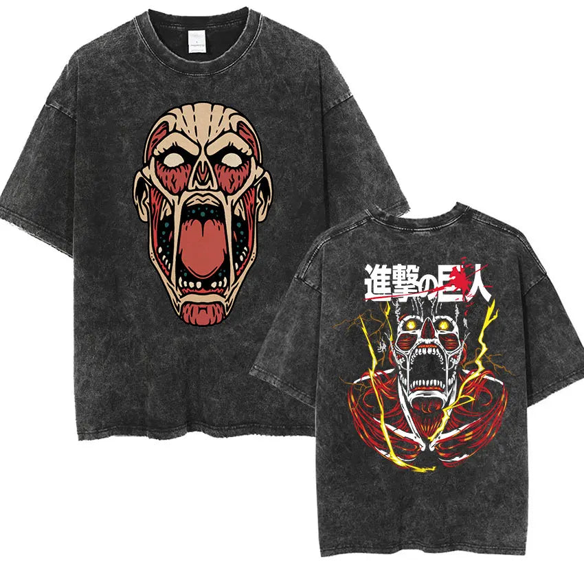 Mikasa Ackerman Eren Jaeger Wings of Freedom Cotton T-shirts