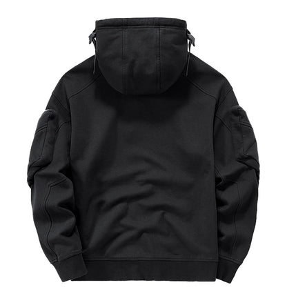 Dark Souls Cyberpunk Hoodies High Neck Mask Windproof Pullovers