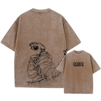 Anime Attack On Titan Cotton Oversize Tshirt