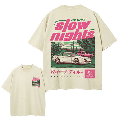 T200 Graphic Cotton Oversize T-shirts