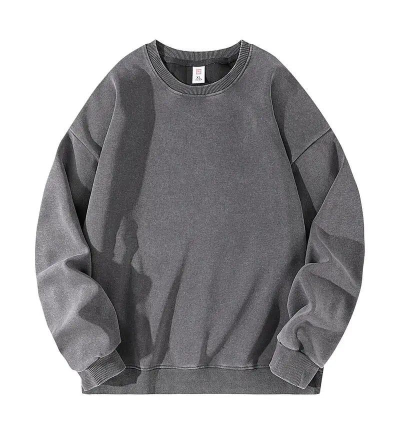 Men's American Style Loose Casual Long Sleeve Sweatshirt