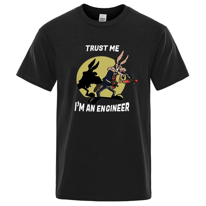 Trust Me Im An Engineer Pure Cotton Vintage T-Shirt