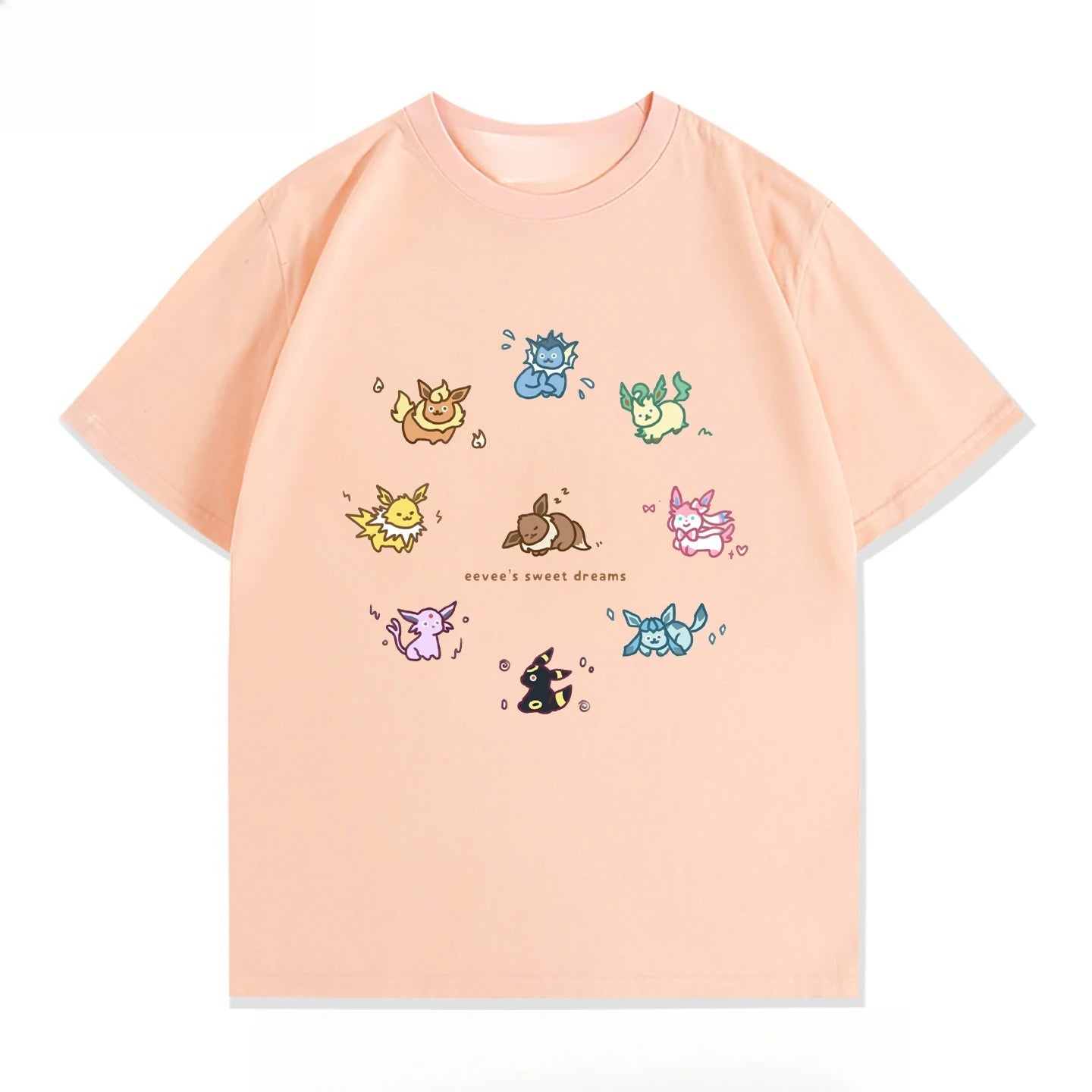 Poteemiel Pokémon Cartoon Anime T-Shirt