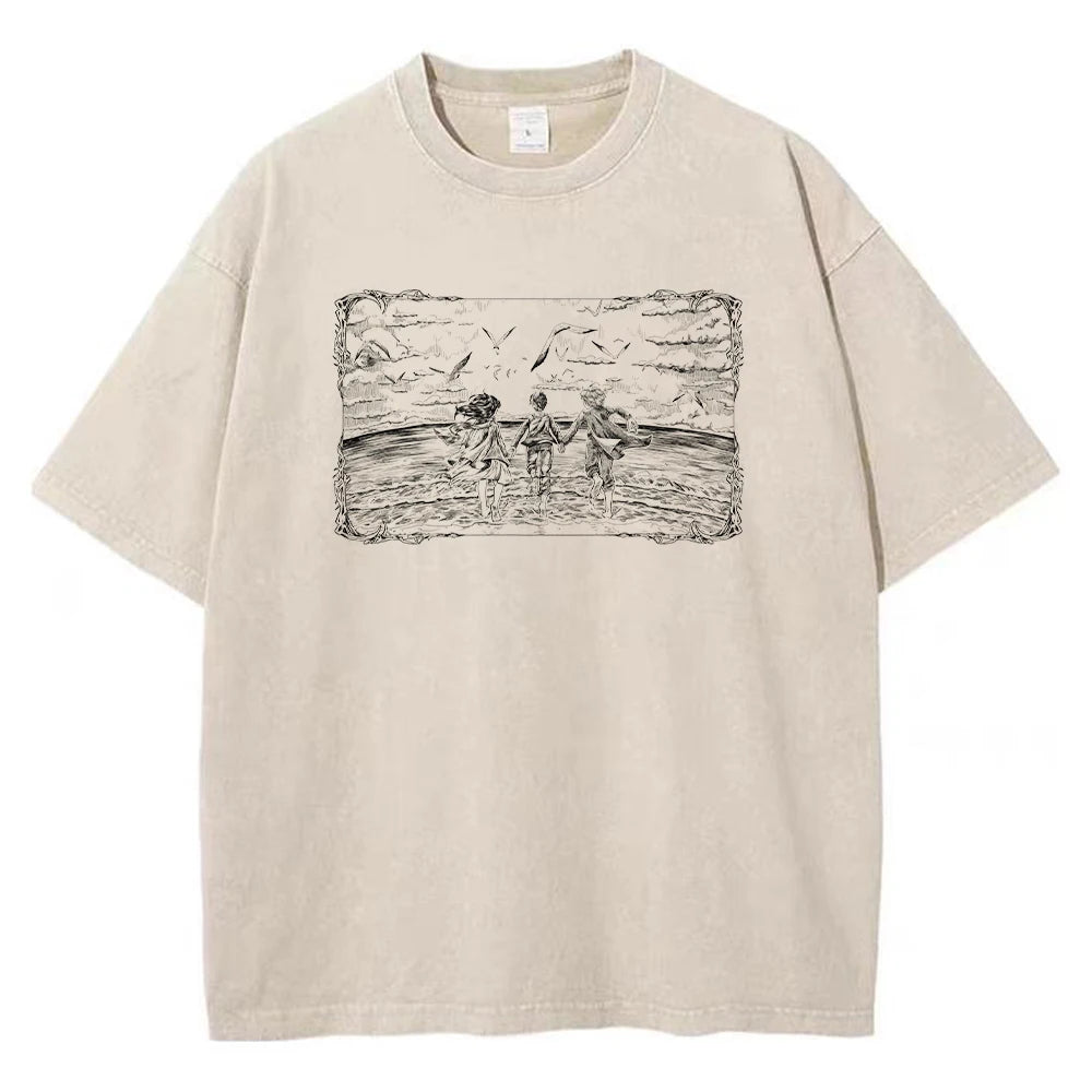 Anime Attack On Titan Cotton Oversize Tshirt