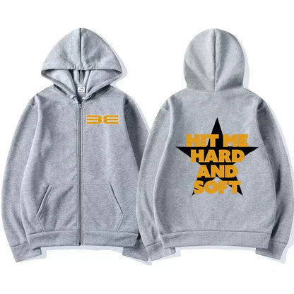 Hit Me Hard and Soft 2025 Tour Zip Up Sweatshirts (Unisex)