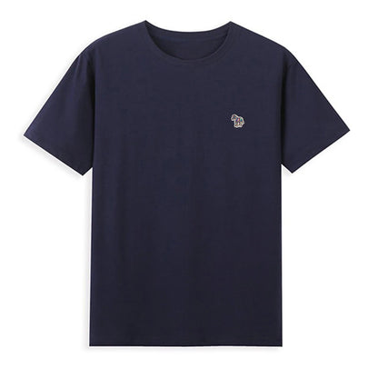 Korean Style Cotton O-Neck T-shirt