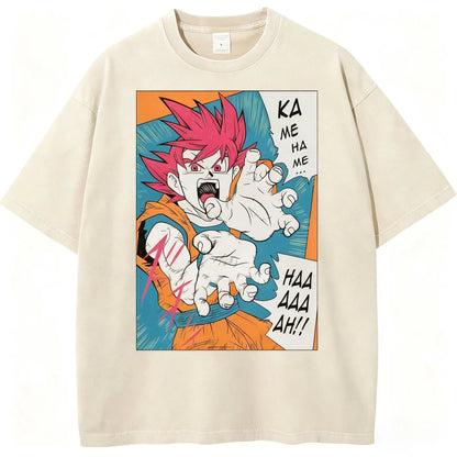 Dragon Ball Vintage Wash Graphic T Shirt