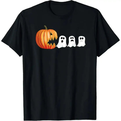 Halloween Pumpkin Ghosts Jack O' Lantern Casual T-Shirt