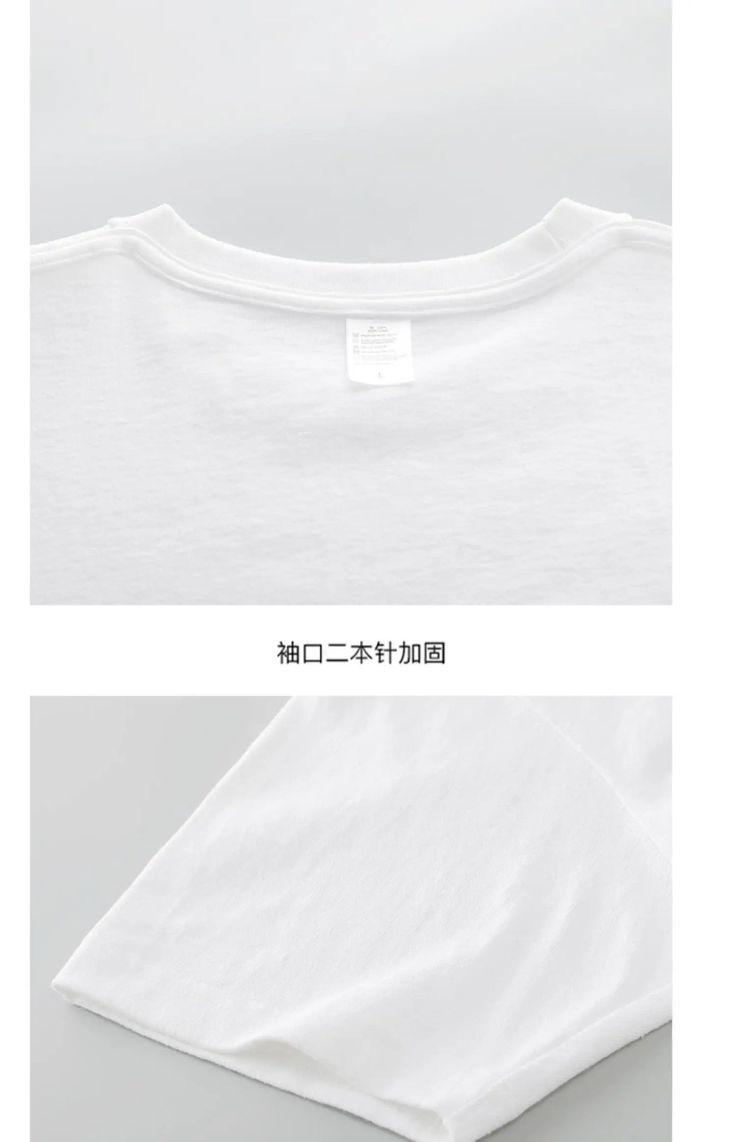 Dukeen 280g Oversized Heavyweight Cotton Solid Color T Shirt
