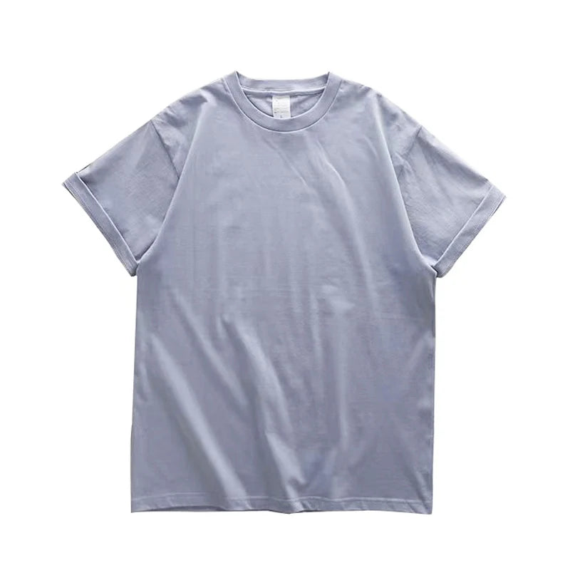 Dukeen 280g Oversized Heavyweight Cotton Solid Color T Shirt
