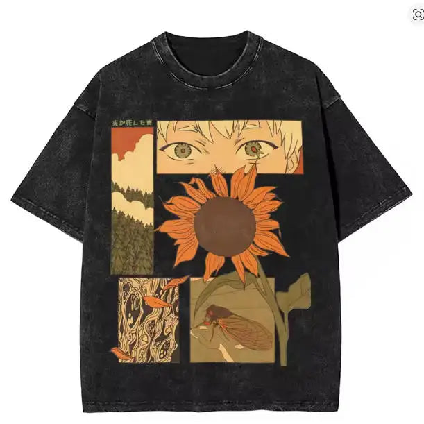 Summer Hikaru Died Streetwear Design Cotton T-Shirt