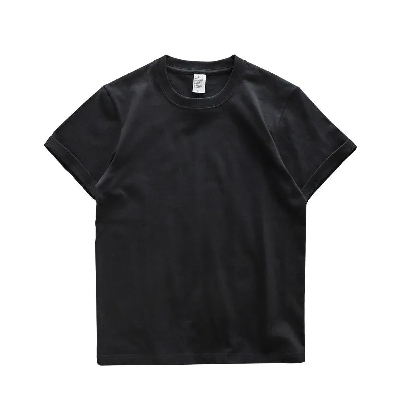 Dukeen 280g Oversized Heavyweight Cotton Solid Color T Shirt