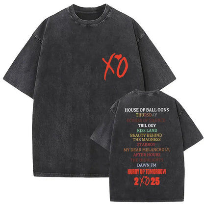 The Weeknd XO Tour 2025 Vintage T-Shirts