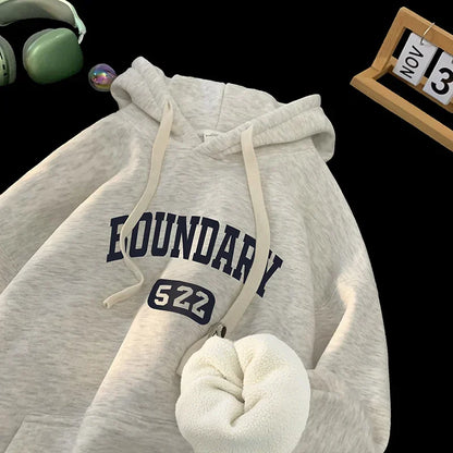 New Retro Casual High Street Hoodies Oversized