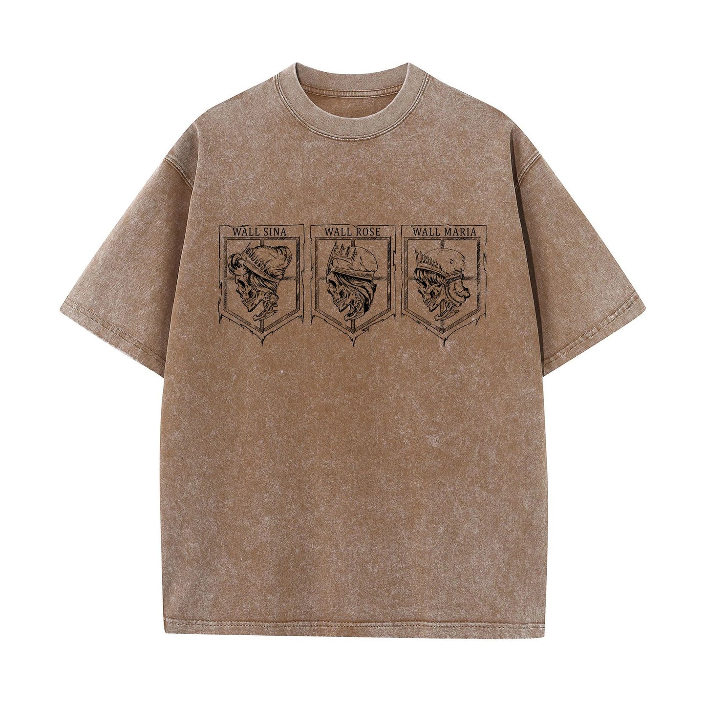 Anime Attack On Titan Cotton Oversize Tshirt