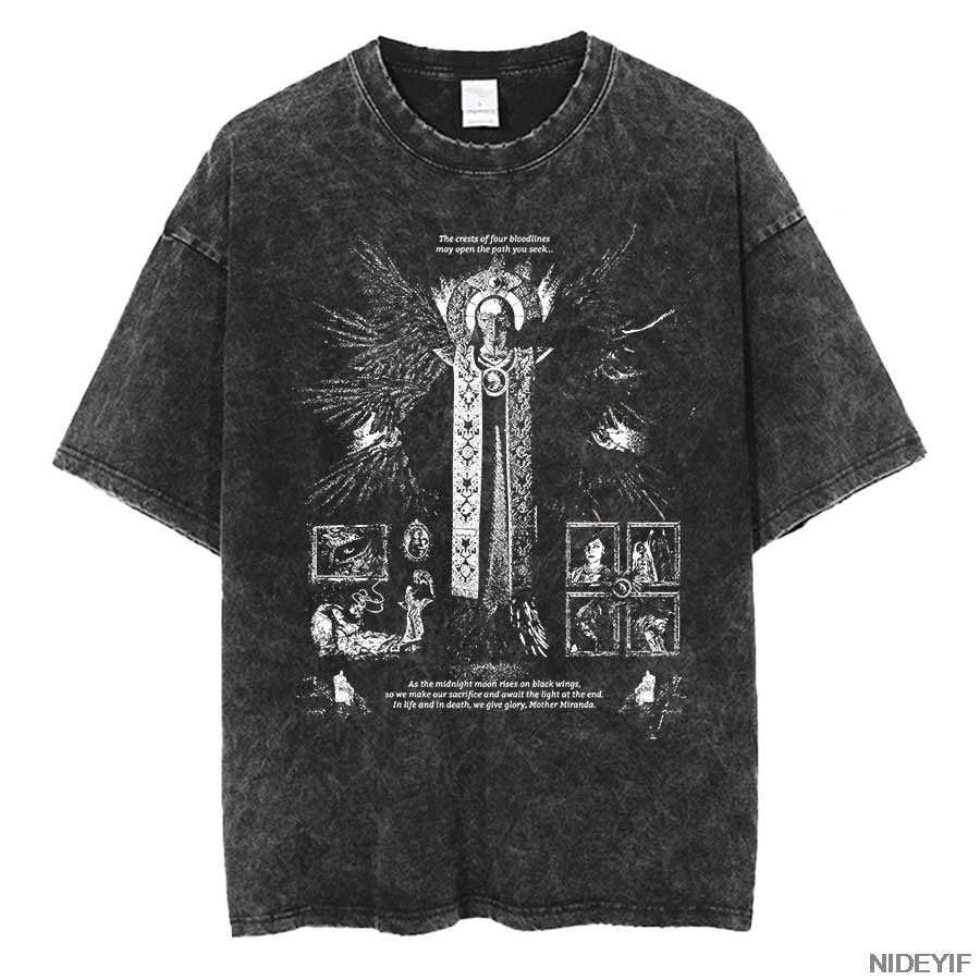 1990S Resident Evil Biohazard Leon Kennedy Oversized T shirt 100% Cotton