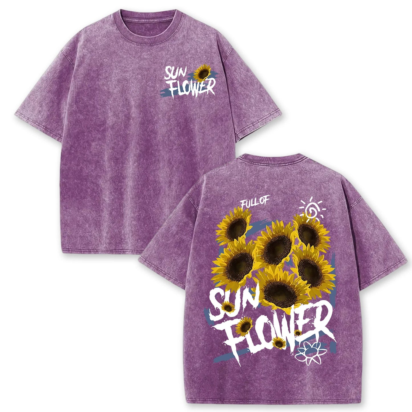 Lift Is Good Beautiful Sunflower Print T Shirts