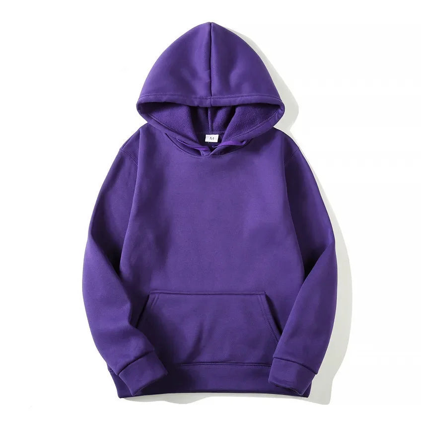 Solid Plain Color Hoodies