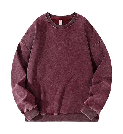Men's American Style Loose Casual Long Sleeve Sweatshirt