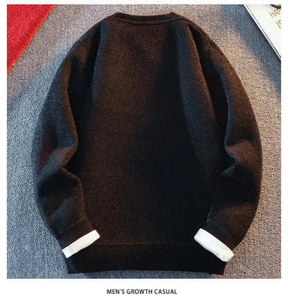 Sweater Thick Fleece Knitted Pullovers / Sweatshirt