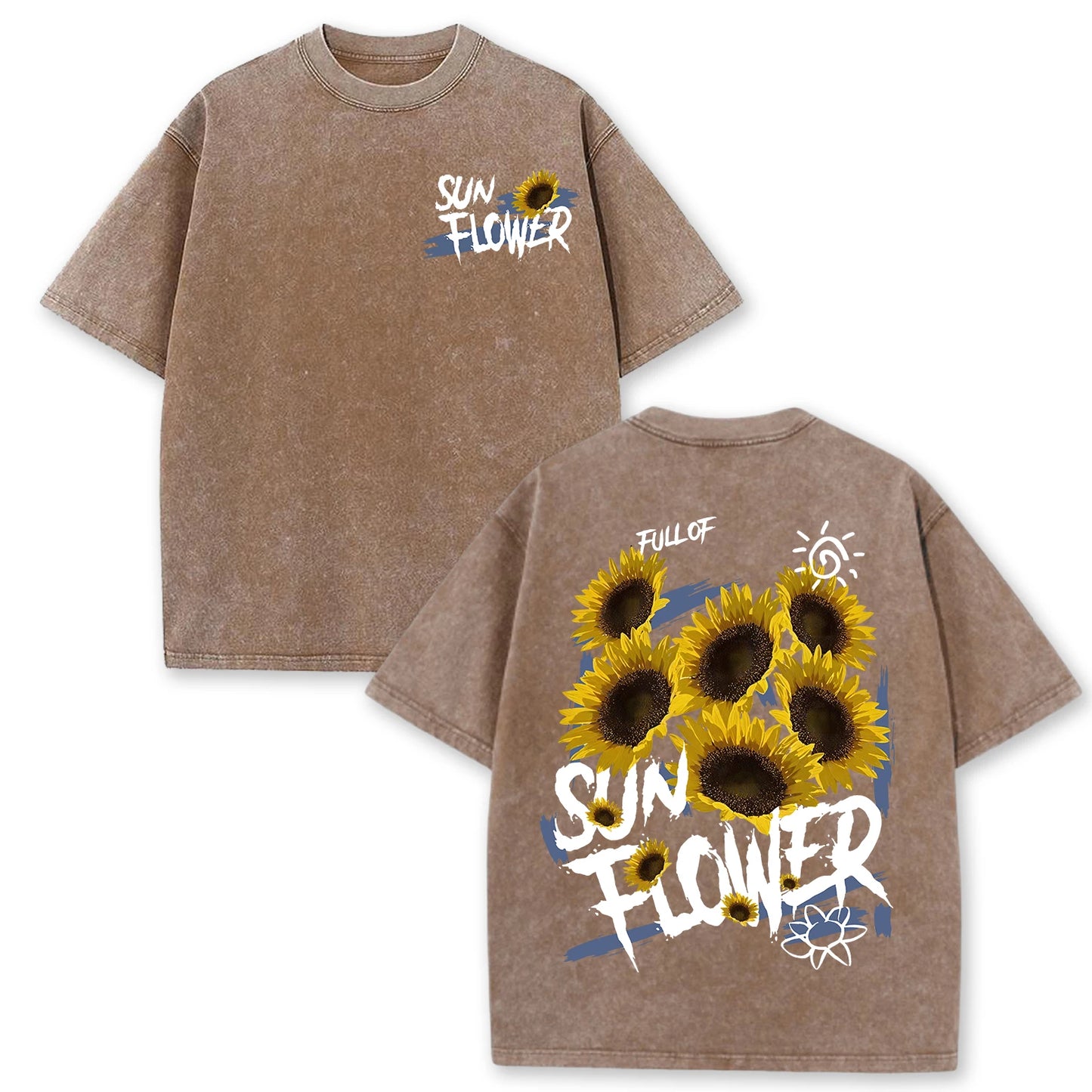 Lift Is Good Beautiful Sunflower Print T Shirts