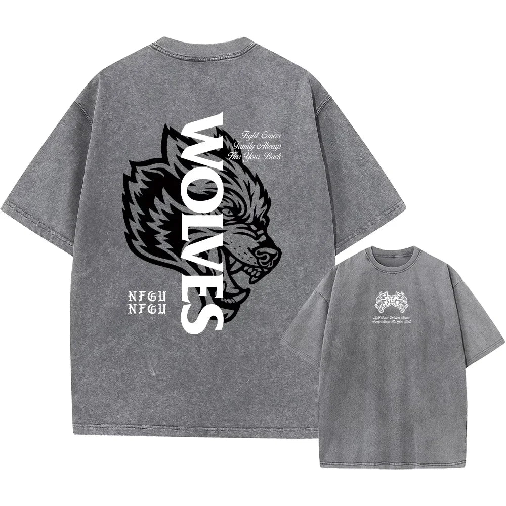 Harajuku Casual Cotton Vintage Punk T Shirt