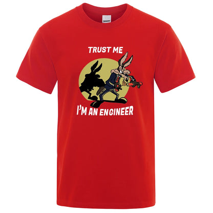 Trust Me Im An Engineer Pure Cotton Vintage T-Shirt