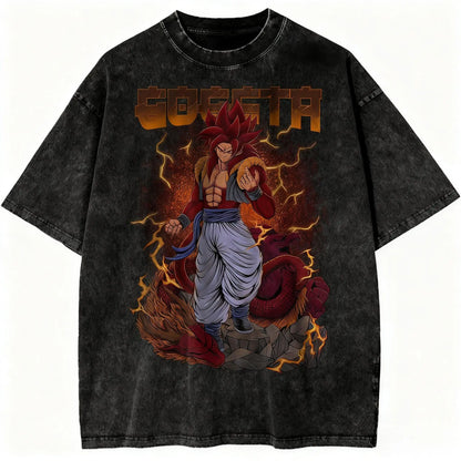 Dragon Ball Vintage Wash Graphic T Shirt