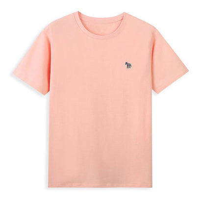 Korean Style Cotton O-Neck T-shirt