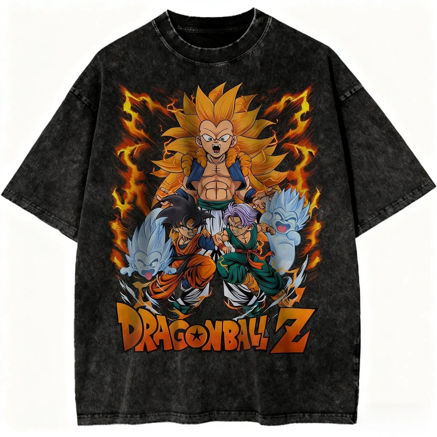 Dragon Ball Vintage Wash Graphic T Shirt