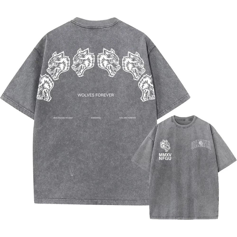Harajuku Casual Cotton Vintage Punk T Shirt