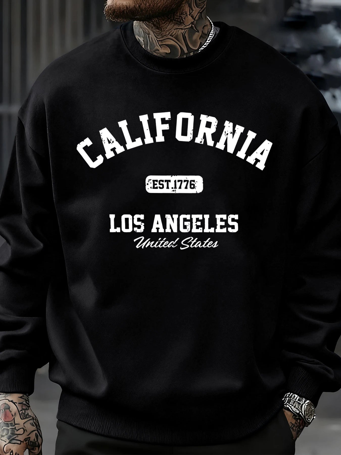 California Los Angeles Oversize Sweatshirt