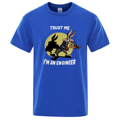 Trust Me Im An Engineer Pure Cotton Vintage T-Shirt