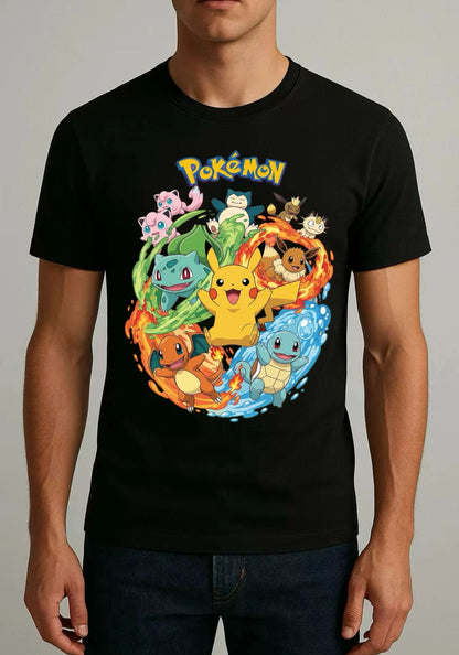 Pokémon Spirit Print Loose T-shirt