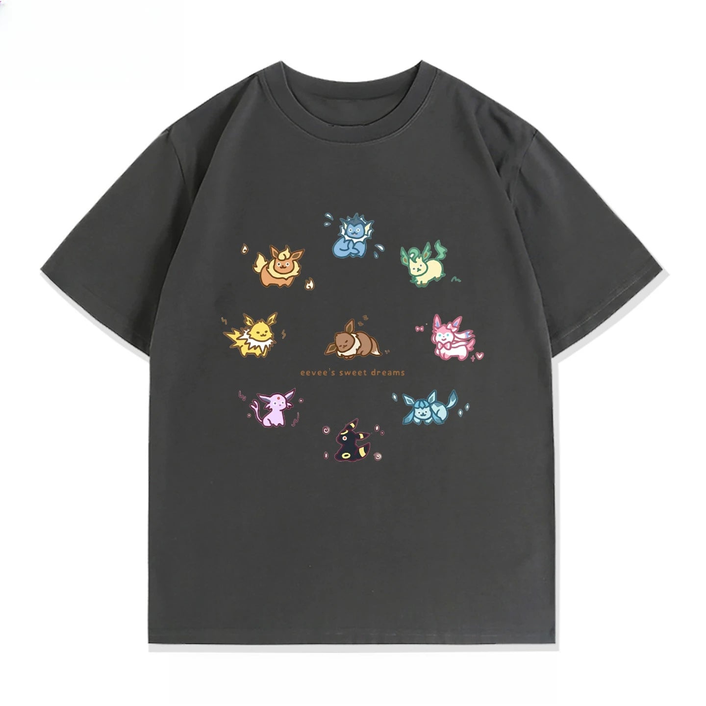 Poteemiel Pokémon Cartoon Anime T-Shirt