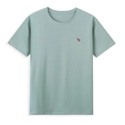 Korean Style Cotton O-Neck T-shirt