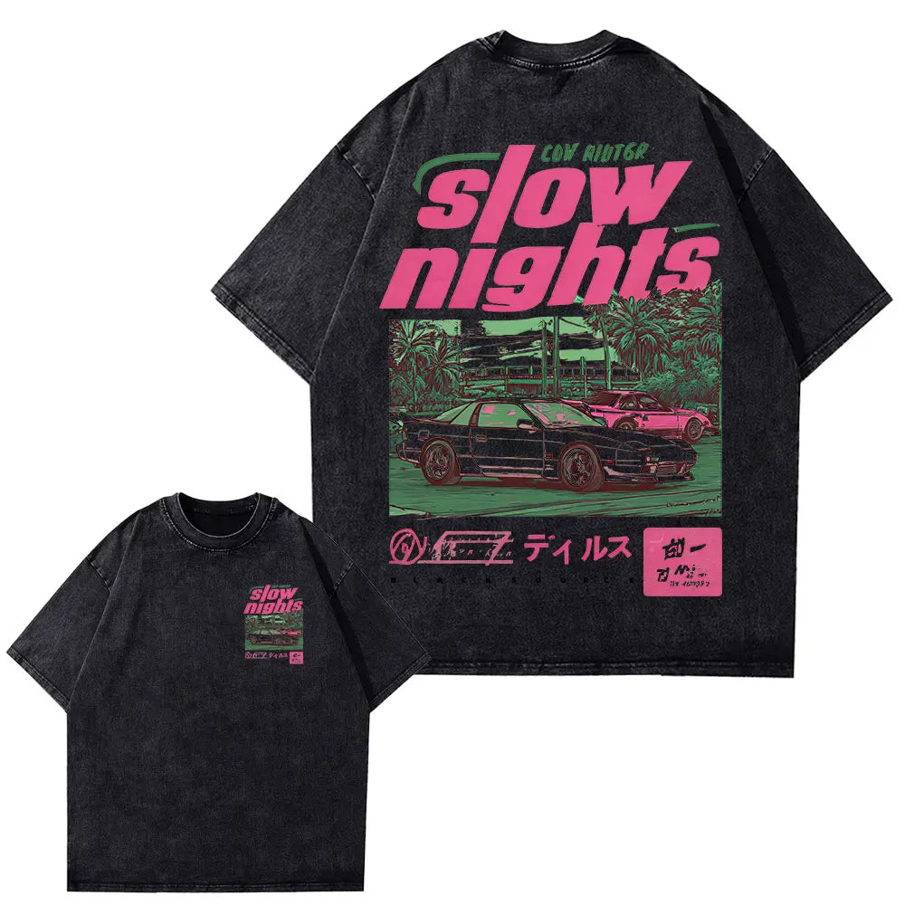 T200 Graphic Cotton Oversize T-shirts