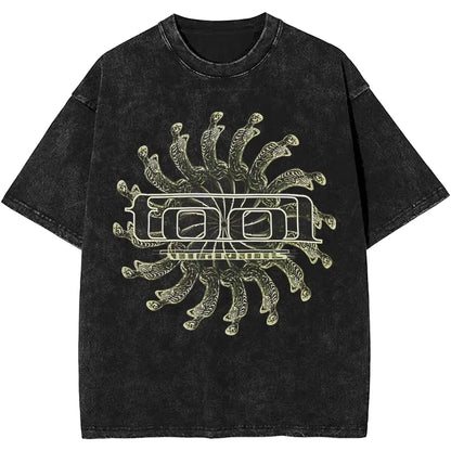 Rock Tool Band  Vintage T Shirt Merch Cotton Oversized